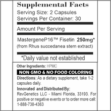 Load image into Gallery viewer, SENOLYTICS 250: Fisetin Supplement 250mg Mind &amp; Lifespan