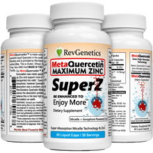 Load image into Gallery viewer, MetaQuercetin SuperZ: Micelle + Ionophore Powered Zinc™ - PreOrder