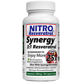 Nitro Synergy Resveratrol (Nitro250) With Up To 25x Solubility